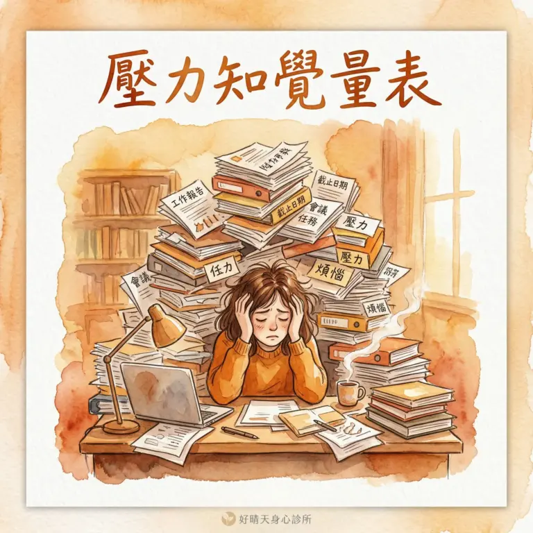 壓力知覺量表_好晴天身心診所