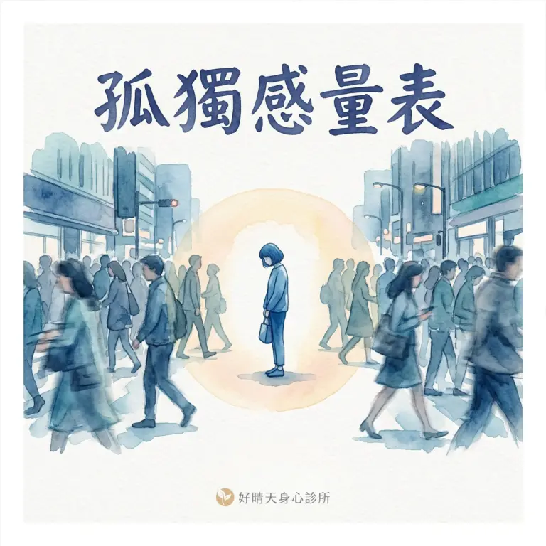 孤獨感量表_好晴天身心診所