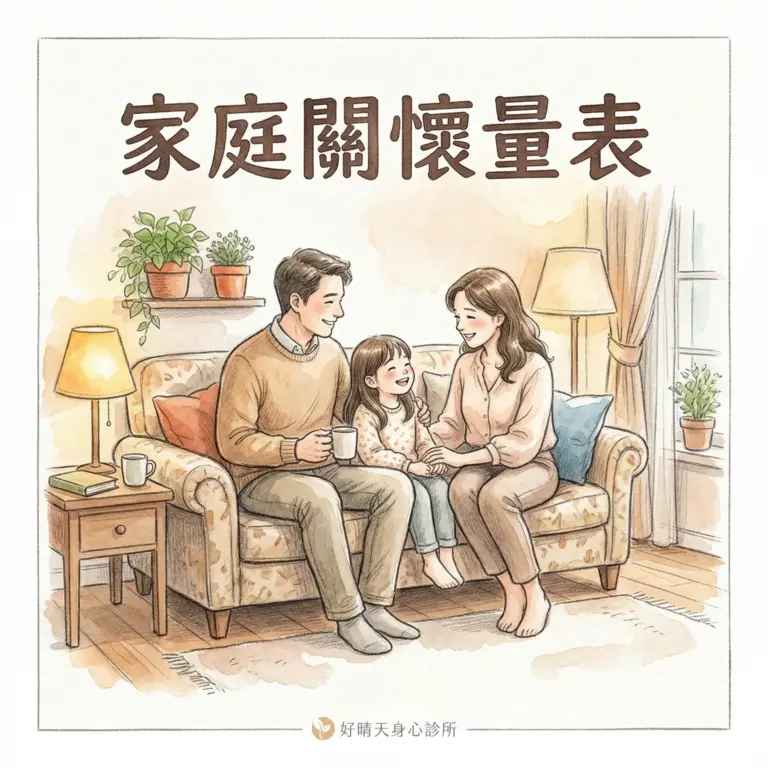 家庭關懷量表_好晴天身心診所