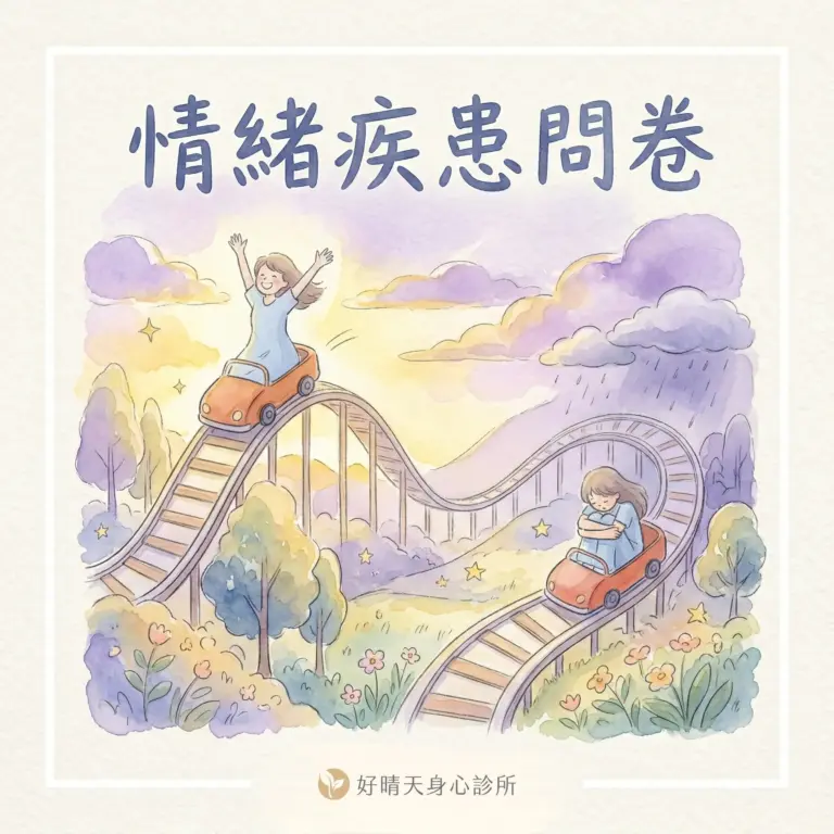 情緒疾患問卷_好晴天身心診所