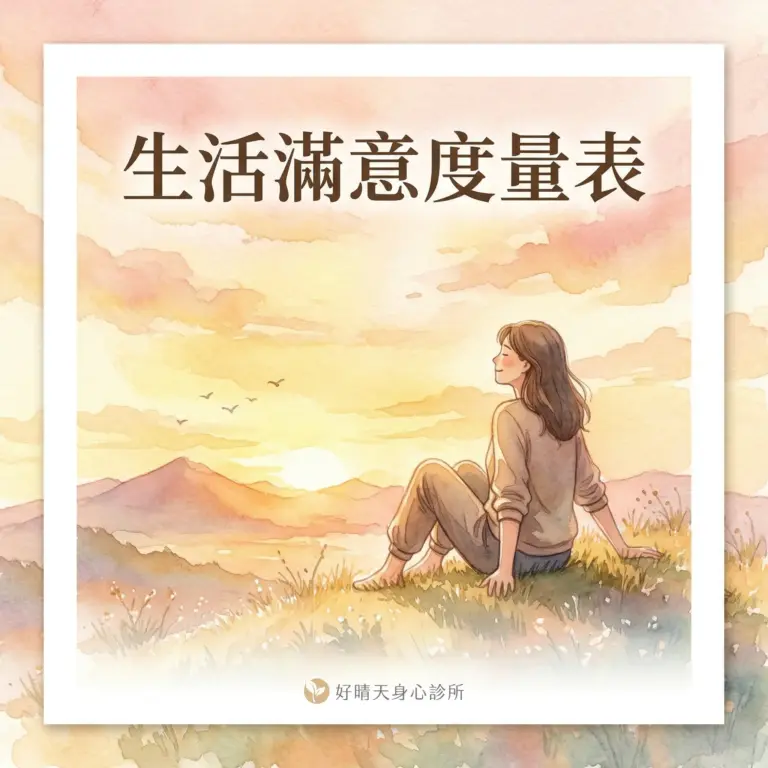 生活滿意度量表_好晴天身心診所